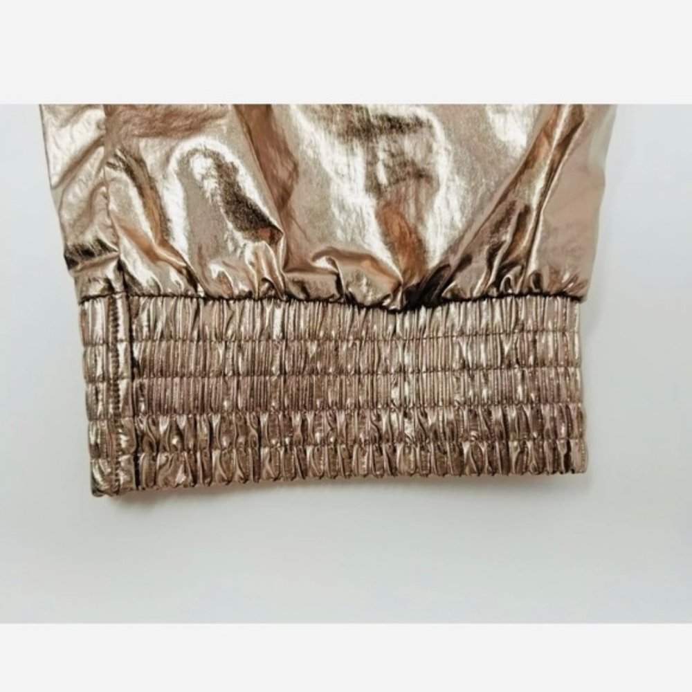 Victoria Secret Sport Cargo Metallic Gold Jogger - Picture 5 of 6